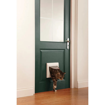 Petsafe Gatera 4 Posiciones Con Tunel Classic 917 Blanca 5030_1