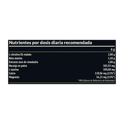 Activa Pré-treino Sabor Laranja Paleobull 225 g Sem Cafeína