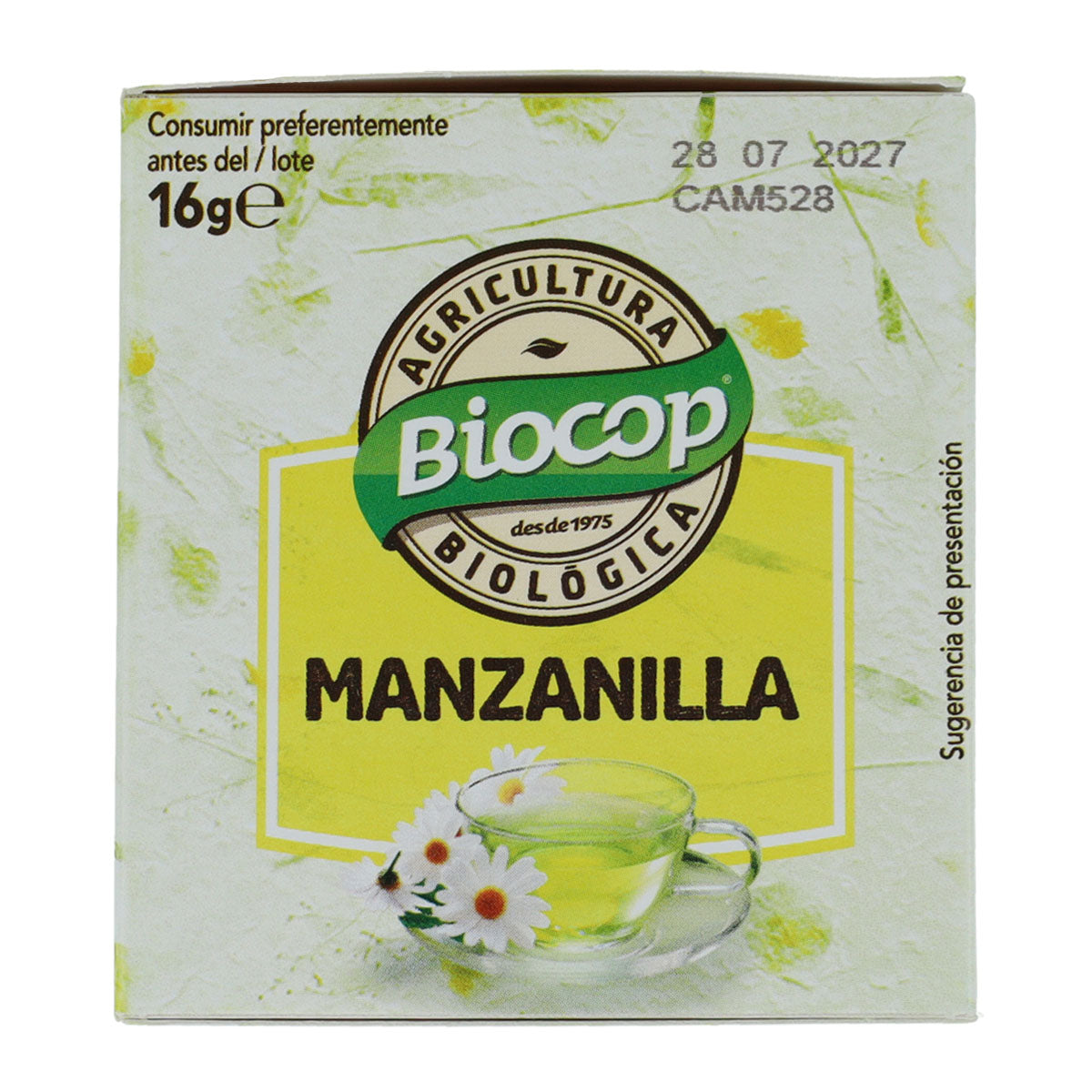 Infusão de Camomila Biocop 20 Saquetas