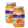PROMOÇÃO x2 Pote Boa Noite Cenoura, Abóbora e Arroz. Babybio 200 g