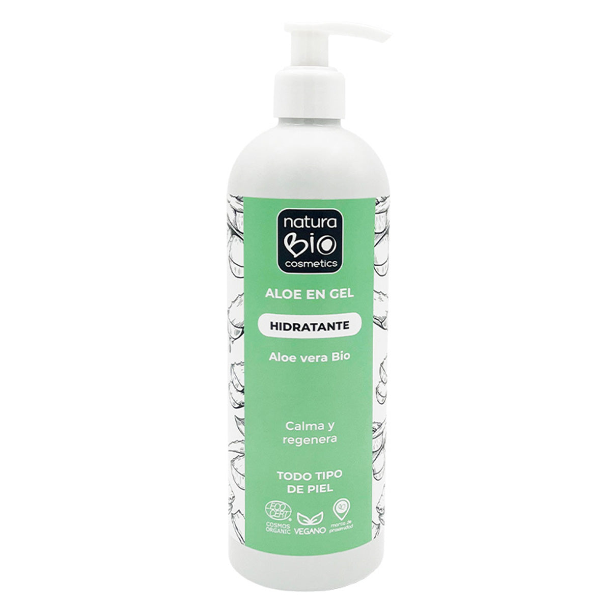 Gel Hidratante Orgânico de Aloé Vera, Suaviza e Hidrata a Pele, Natura ...