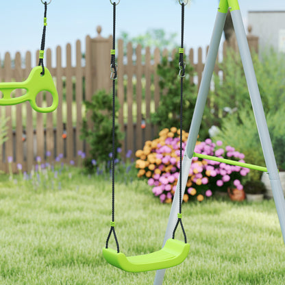 Aiyaplay Columpio Para Niños De +3 Años 3 En 1 Verde_4