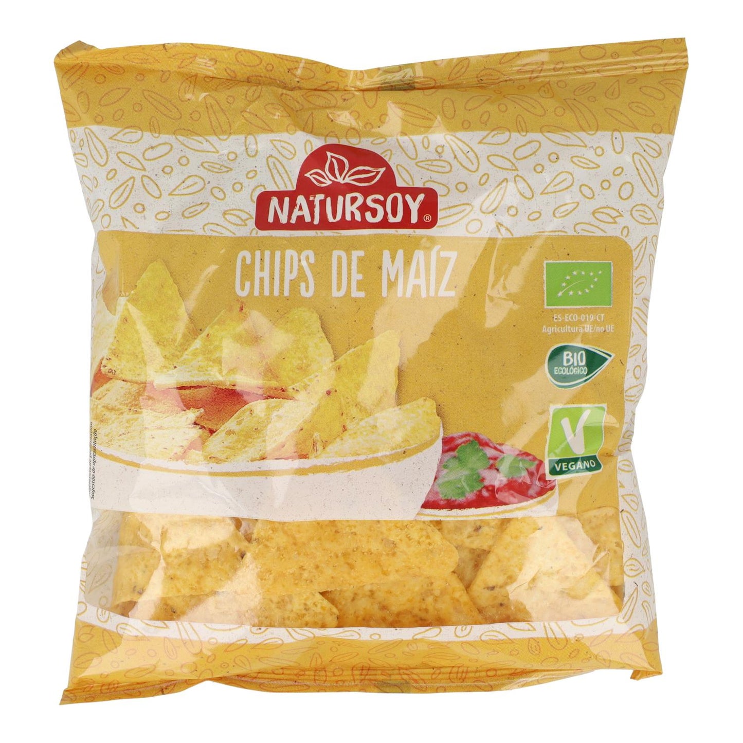 Chips de milho biológico, Natursoy