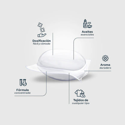 Perfumista de roupa Flopp 1 caixa x 92 cápsulas