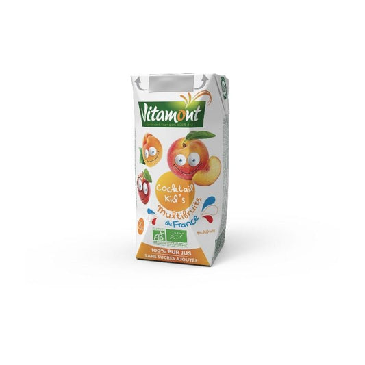 Sumo Multifrutas Vitamont 6 tijolos de 200 ml
