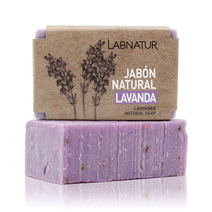 Jabón Natural Lavanda Labnatur 100 g | Hidrata y Suaviza | Piel Sensible | Vegano_0