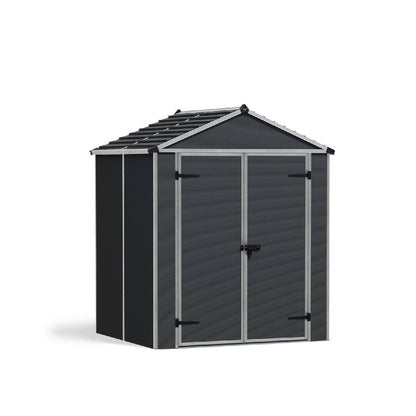 Telheiro de jardim Rubicon 185x154 cm Canopia cinzento escuro