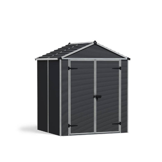 Telheiro de jardim Rubicon 185x154 cm Canopia cinzento escuro