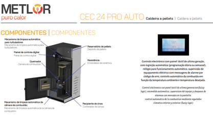 Calderas Pellets Metlor Modelo Cec Pro Auto 24_4