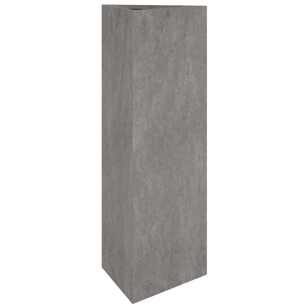 Jardinera De Acero Corten 30x26x75 Cm_3