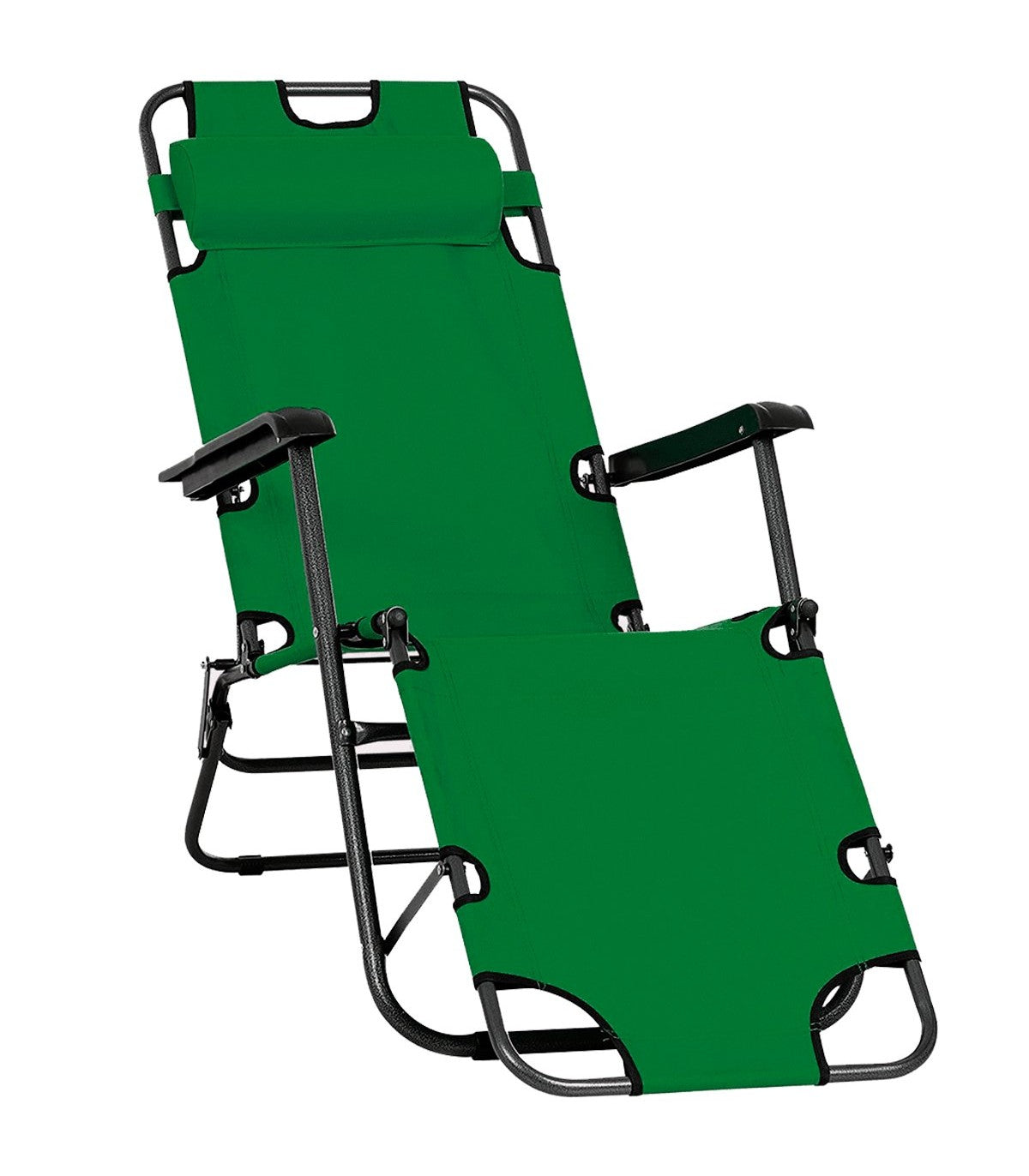 Tumbona Plegable Con Respaldo Reclinable_0