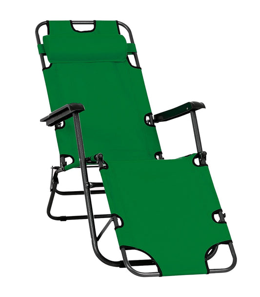 Tumbona Plegable Con Respaldo Reclinable_0