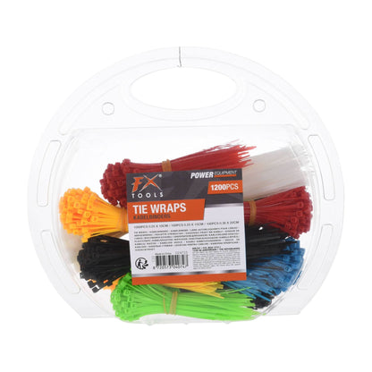 Well Home Juego De 1200 Bridas En Varios Colores_0
