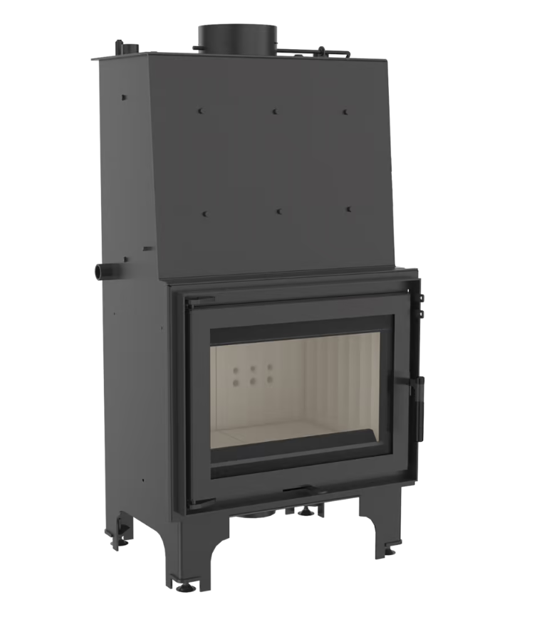 Bricosol Chimenea De Agua De Leña Kratki Aquario Z 14 Kw Ø 200_0