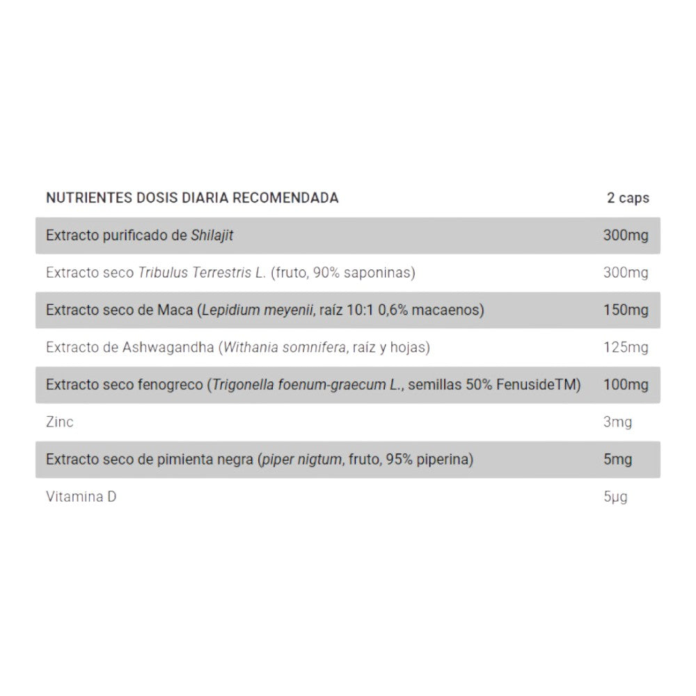 Testo Xxl - 60 Cápsulas - Complejos Testosterona - Big_1