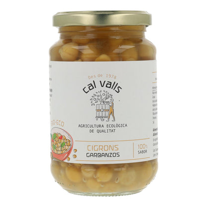 Grão de bico cozido biológico Cal Valls 220 g