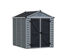Telheiro de jardim Skylight Deco em cinzento da Palram 185x229 cm