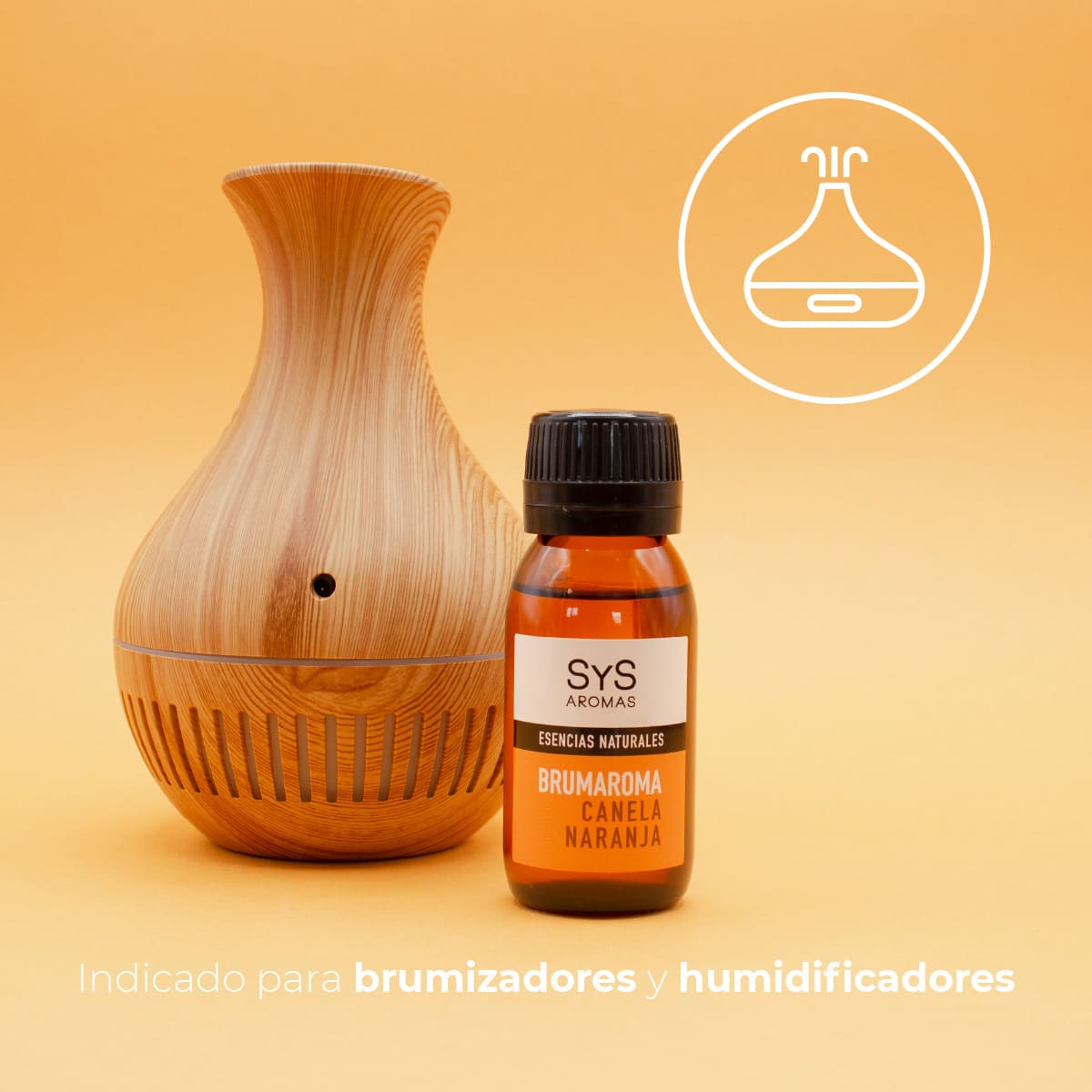 Brumaroma Canela Naranja Sys | Bruma Aromática Textil Y Hogar | Aroma Cálido Y Especiado_1