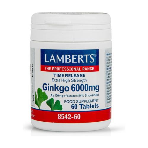 Ginkgo Biloba Lamberts 6000 mg Lamberts