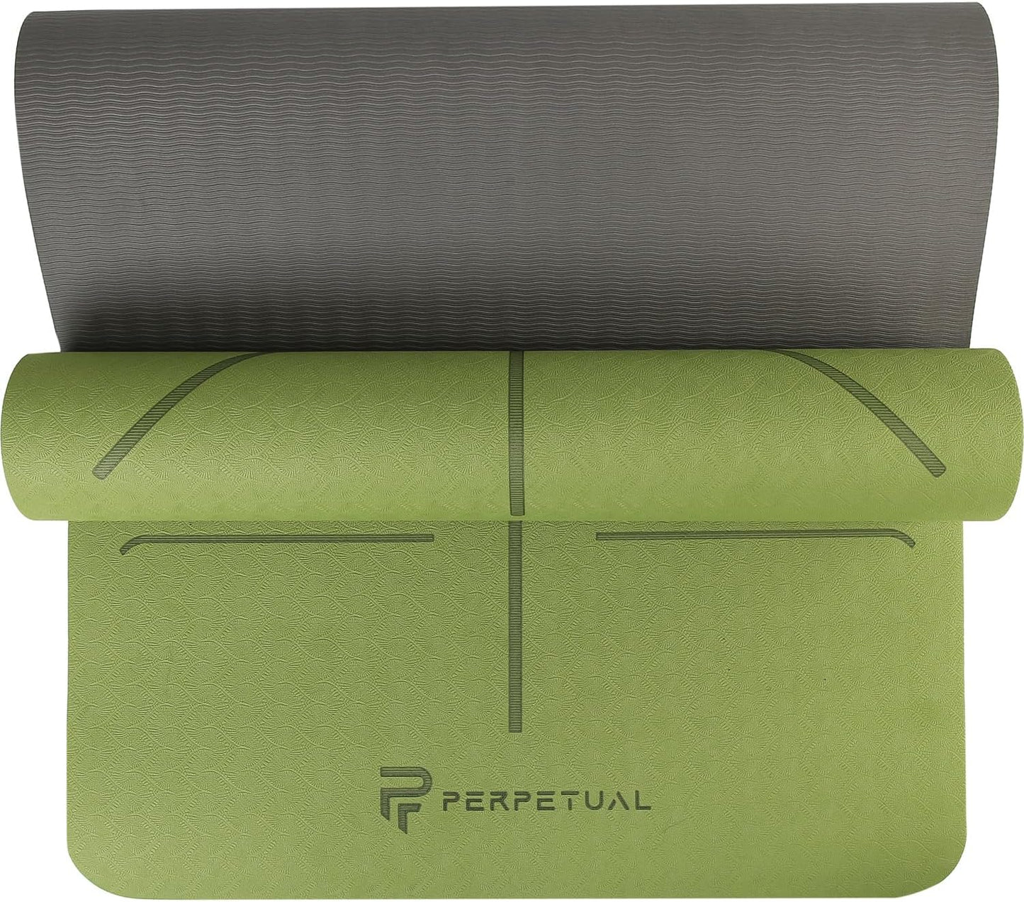 Esterilla De Yoga Y Pilates Perpetual De 6mm Tpe - Mat Antideslizante - Con Correa Y Bolsa De Transporte - Colchoneta Gruesa Y Plegable_1
