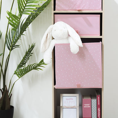 Caja De Almacenamiento Infantil estrella Rosa_2