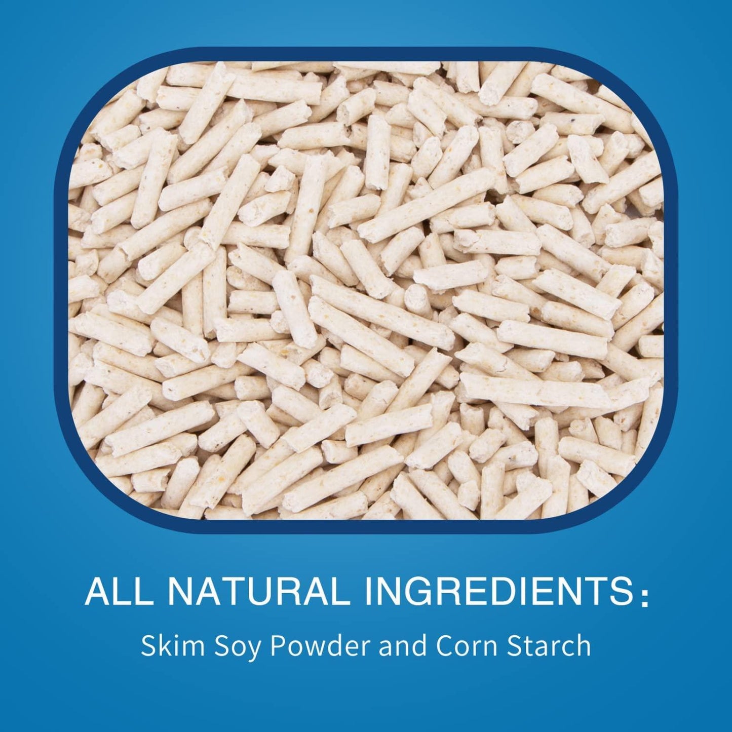 Areia biodegradável para gatos Nobleza Tofu 3,8 L