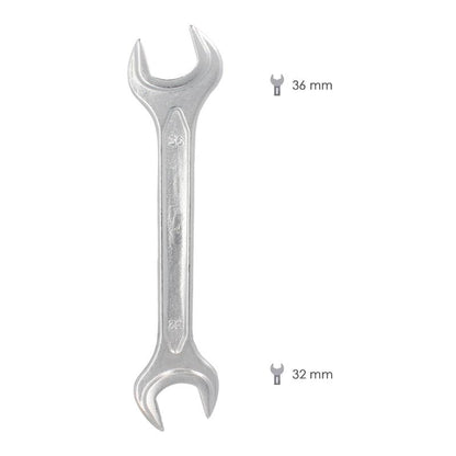 Llave Fija Plus Acero Cromo Vanadio 32x36 Din 3110. Llave Fija, Llave Fija Doble_1
