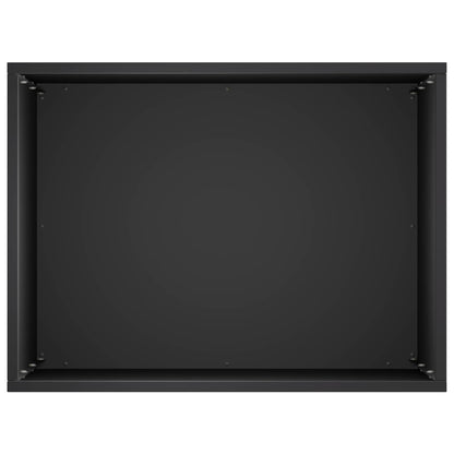 Macetero De Jardín 2 Uds. Negro 40 X 30 X 50 Cm_4