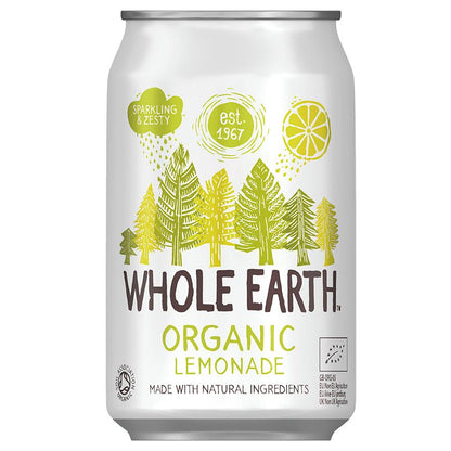 Refrigerante de limonada biológica Whole Earth 300ml