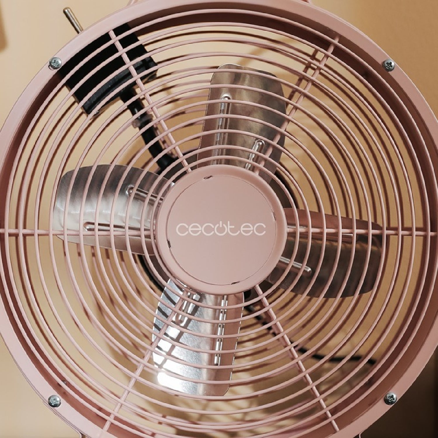 Cecotec Ventilador De Sobremesa Energysilence 400 Retrodesk Pink Cecotec_1