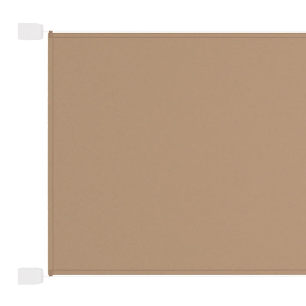 Vidaxl Toldo Vertical Tela Oxford Gris Taupé 200x420 Cm_0