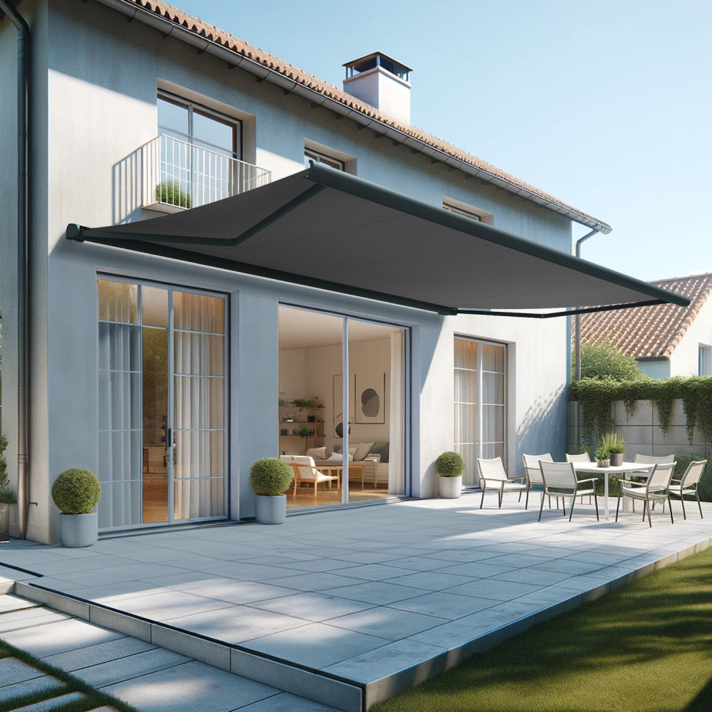 Toldo Cofre Altea 6,00x3,50 M (manual - Gris - Gris)_0