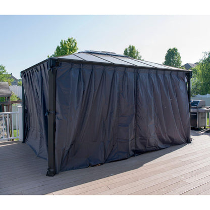 Conjunto de cortinas para gazebo gazebo Martinica 4300 Canopia da Palram