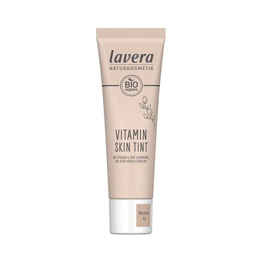 Creme de coloração vitamínica para a pele - 02 médio, Lavera 30 ml
