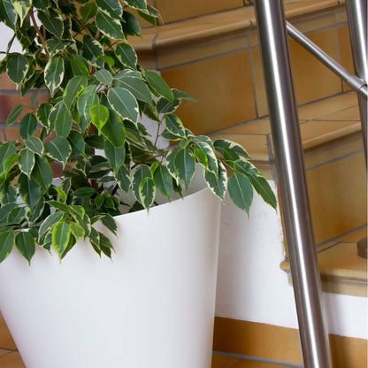 Maceta Tubus 12l., Dimensiones (mm) 300x300x280, Color Blanco