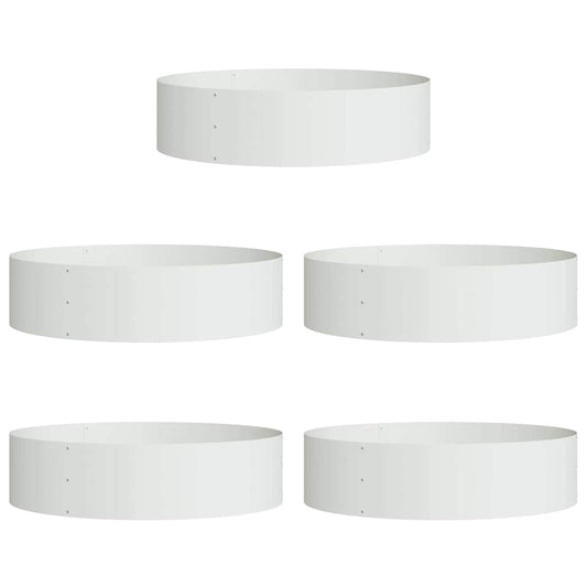 Anillo Para Maceta 5 Pcs 80 X 80 X 20 Cm Acero Laminado En Frío_0