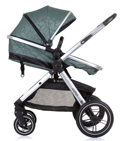 Carrito De Bebé Trío Convertible Aspen Hasta 22 Kg Aloe_3