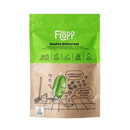 Embalagem de 2 x ECO Flopp Universal Flopp Cleaner 20 cápsulas