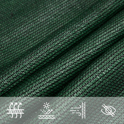 Toldo De Vela Hdpe Verde Oscuro 160 G/m² 6x6 M_3