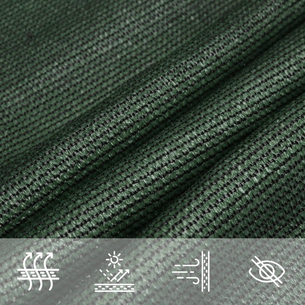 Toldo De Vela Verde Oscuro Hdpe 160 G/m² 2x4 M_3