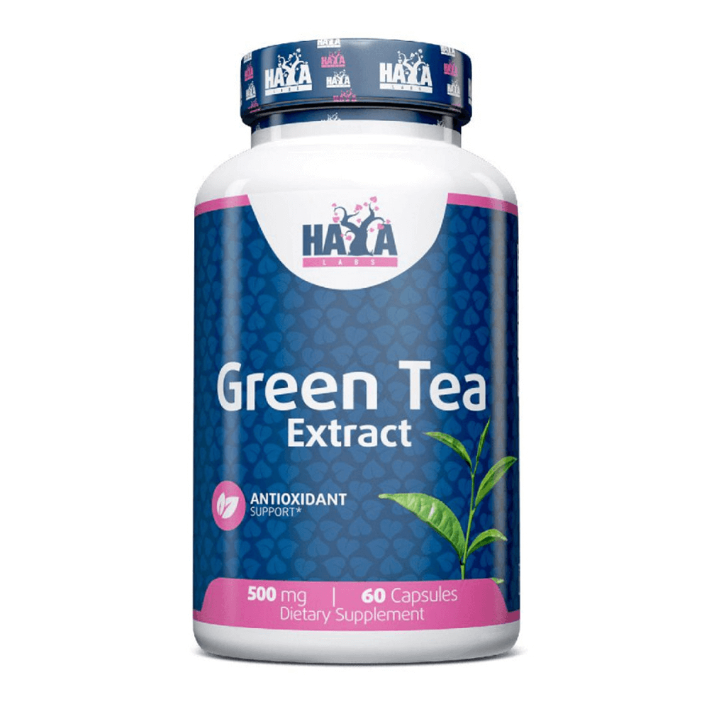 Extracto De Té Verde 500mg - 60 Cápsulas - Diuréticos - Haya Labs_0