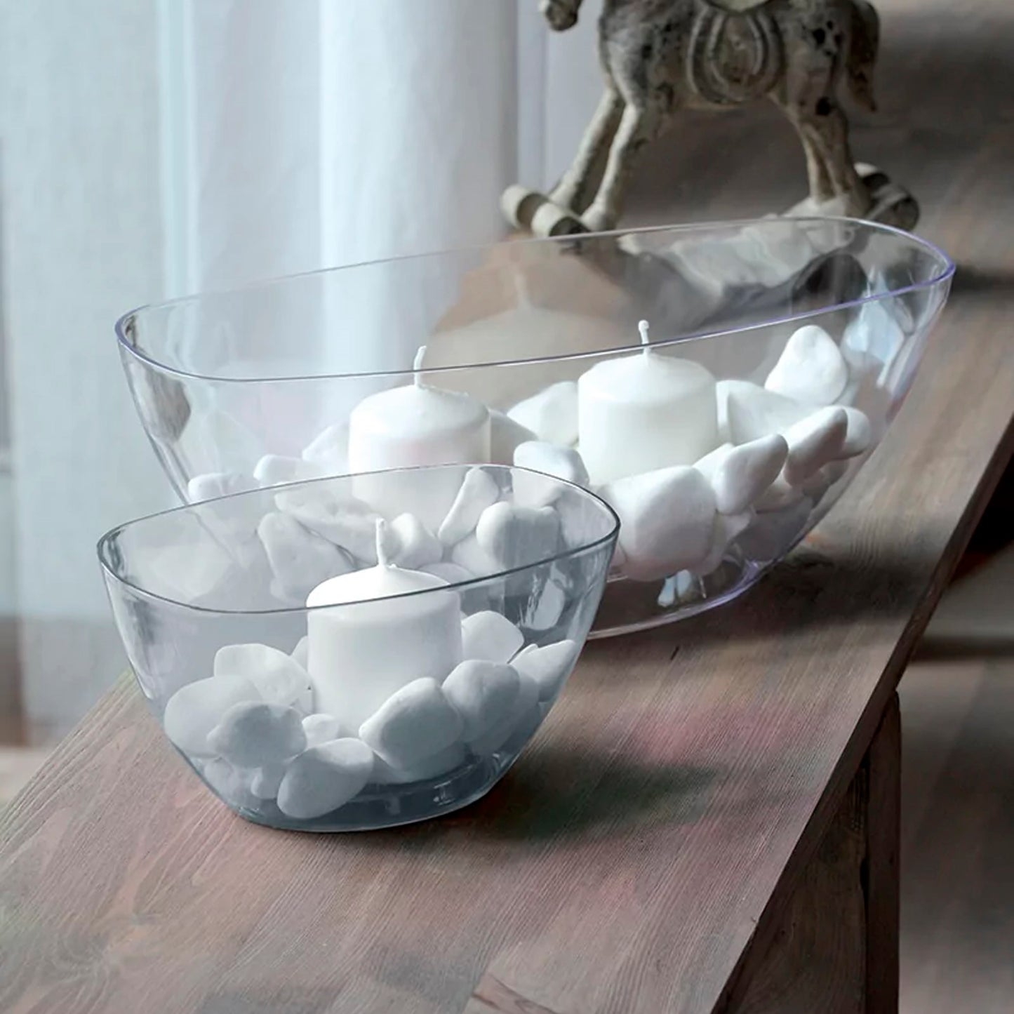 Maceta Coubi Orchid 3,8l., Dimensiones (mm) 360x150x132, Color Transparente