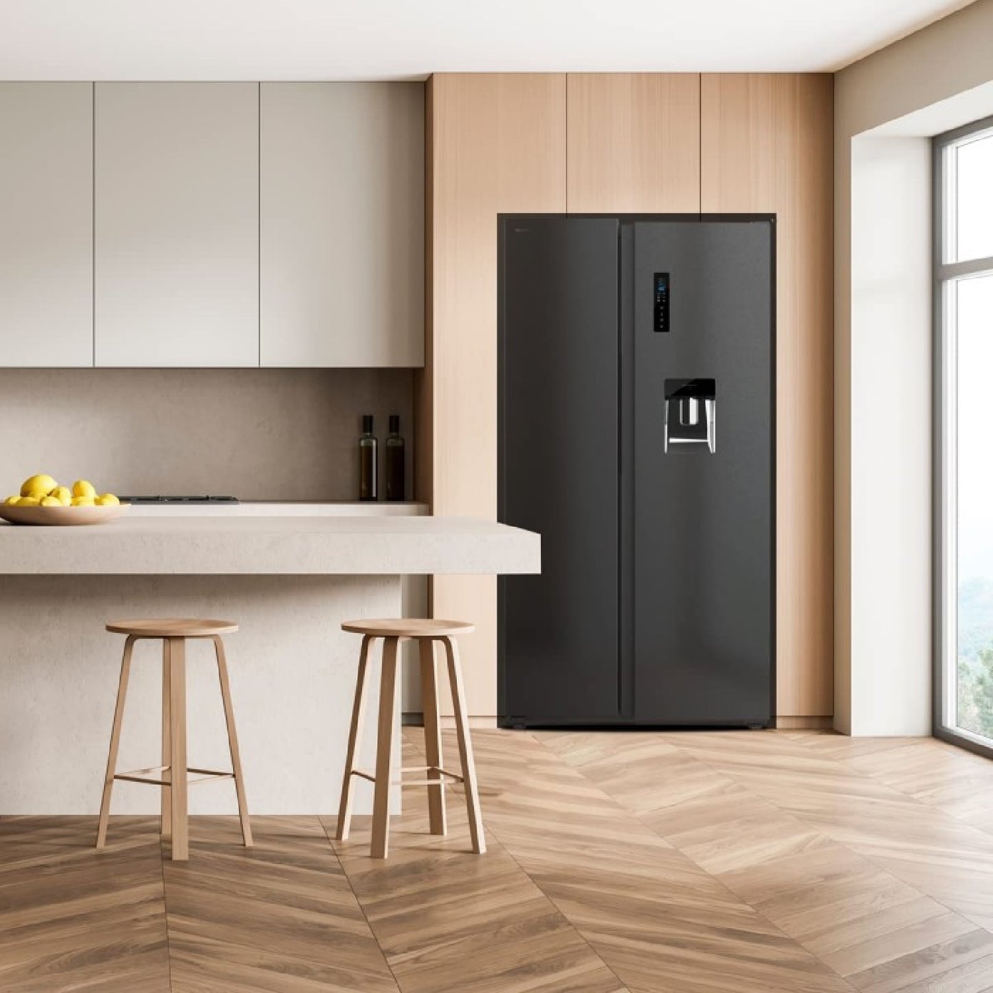Cecotec Frigorífico Americano Bolero Coolmarket Sbs 559 Dark E_4