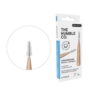 Escova Interdental Hm Bamboo Tamanho 3 Azul The Humble