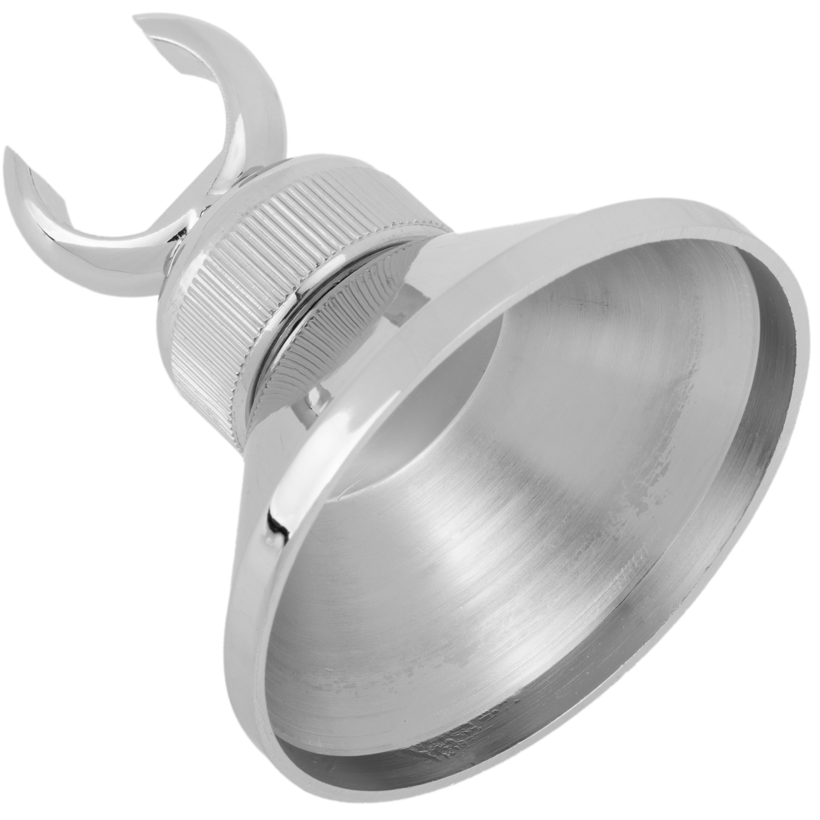 Soporte Horquilla Cromado Para Alcachofa De Ducha Orientable Con Sistema De Fijación De 1 Orificio_4