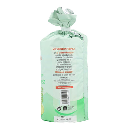 Bolinhos de arroz e milho com maçã e canela El Granero, 127g