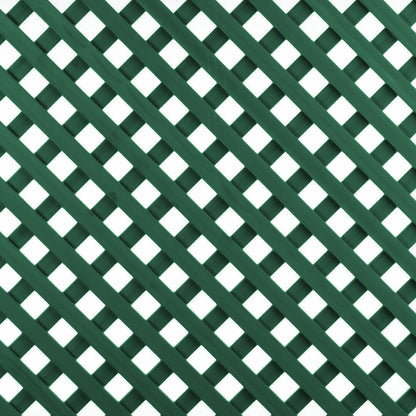 Celosía Pvc 18mm Verde - Decoración Y Separación De Ambientes - 1x2 M - Color - 1 Unidad_3