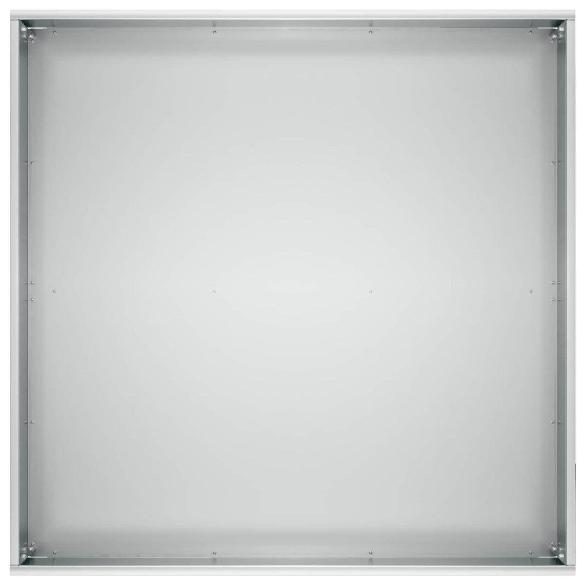 Macetero De Jardín Plateado 60 X 60 X 20 Cm Acero Galvanizado_3