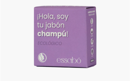 Amostra de PRESENTE de champô sólido de uso frequente