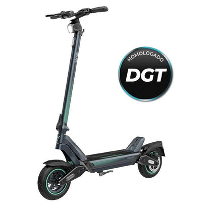 Patinete Eléctrico Con Motor De 1200w (500w Nominal) Y 48v Para Superar Pendientes De Hasta El 15 %. Batería Con Capacidad De 12500 Mah Para Una Aut_0